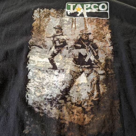 Tapco Engage Secure Defend Tee Shirt Black Large - Picture 6 of 6